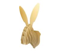 Maquette En Carton Trophée Lapin 23,5 X 50 X 22cm