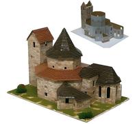 Eglise D'ottmarsheim (France) - Ech 1/130 - 4200 Pcs - 34,5 X 23 X 23,5 Cm - Dif 6,5/10 Aedes