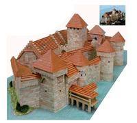 Maquette en céramique : Château de Chillon, Veytaux, Suisse