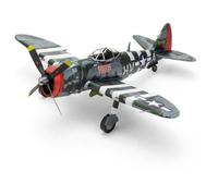 Maquette en métal - METAL EARTH - P-47 Thunderbolt - Blanc, gris et orange - Mixte - 15 ans et plus