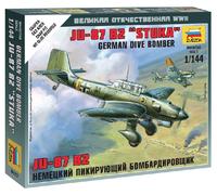 Maquette En Plastique D'Avion Ju-87 Stuka 1:144 ZVEZDA