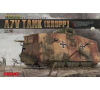 Meng-Model TS-017 - 1:35 Char Allemand A7V (Krupp) - Neuf