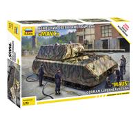 Maquette En Plastique Du Char Superlourd Allemand Maus 1:72 ZVEZDA