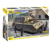 Maquette En Plastique Du Char Superlourd Allemand Maus 1:72 ZVEZDA