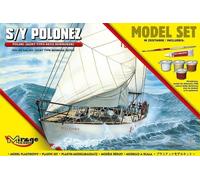 Maquette en plastique du yacht polonais Type Ketch Bermuda 1/50