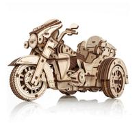 EWA Eco-Wood-Art - Puzzle 3D en bois Trike - Kit DIY sans colle, 281 pièces