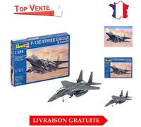Maquette F-15E Strike Eagle - Kit Modèle 1/144 pour Enfants, Facile à Assembler