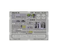 Maquette GENERIQUE MAQUETTE F 16B PLUS FIGHT.FAL.HASE1/72 EDUARD SS244