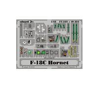 MAQUETTE F 18C HORNET HASEGAWA 1/48 EDUARD FE223
