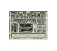 MAQUETTE F 18E SUPER HORNET HASEGAW/48 EDUARD FE353