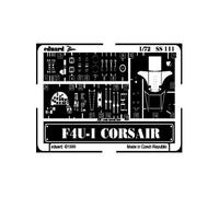 MAQUETTE F 4 U 1 CORSAIR ACADEMY 1/72 EDUARD SS111 G