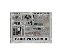 Maquette GENERIQUE MAQUETTE F 4B/N PHANTOM II HASEGAWA/72 EDUARD SS207