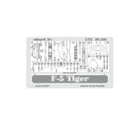 MAQUETTE F 5 E TIGER ITALERI 1/72 EDUARD SS168