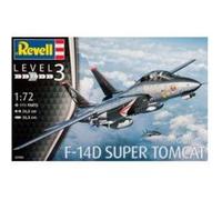 REVELL 63960 MODEL SET AVION F-14D SUPER TOMCAT MAQUETTE AVEC ACCESSOIRES DE BAS