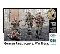 Maquette figurine - MASTER BOX - German Paratroopers - WW II era - 1/35ème