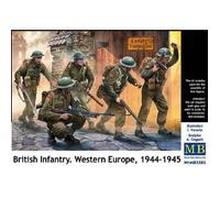 MASTER BOX LTD Maquette figurine 3585 Infanterie britannique (Europe 1944-1945) Échelle 1:35 Plastique