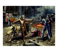 Maquette Figurines : Chasseurs De Zombie : La Route De La Liberté