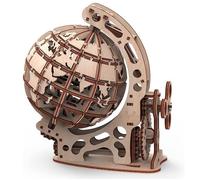 Maquette Globe Terrestre - Mr. PlayWood - 125 pièces - Bois - 17,5 x 18,5 cm - Puzzle 3D