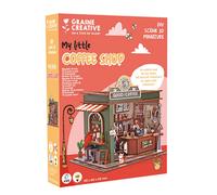 Vitrine bois 3D - Coffee shop Rose