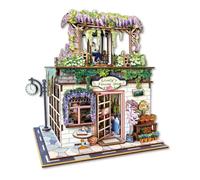 Maquette green slide - scènes miniatures - serre florale - led - 243 pièces