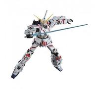 Bandai Maquette MG 1/100 Unicorn Gundam Screen Image Blanc 18 cm