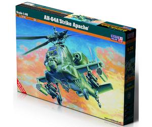 Maquette Hélicoptère Ah-64a Strike Apache Mistercraft G-36 1/48ème Maquette Char