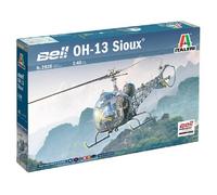 Italeri 2820S - 1:48 OH-13 Scout Hélicoptère Corée Guerre, modélisme, kit, modélisme, Bricolage, Loisirs, Collage, kit de Construction en Plastique, détails détaillés.