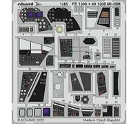 Maquette hélicoptère - EDUARD - Mi-35M Hind - Kit pièces - Zoom couleur PE - 1/48