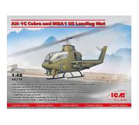 (ICM48298) - ICM 1:48 - AH-1G Cobra & M8A1 US Landing Mat