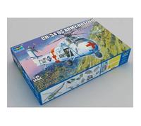 Maquette Hélicoptère - TRUMPETER - HH-34J USAF - 1/48ème - Intérieur - Mixte