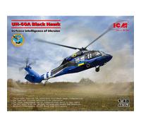 Maquette Hélicoptère Uh-60a Black Hawk Defence Intelligence Of Ukraine |icm|483