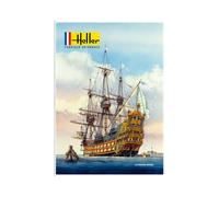 Maquette Heller 1/100 Du Soleil Royal, Célèbre Vaisseau Amiral Français De 104 C