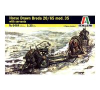 Maquette Hippomobile Breda 20 Avec Figurines-Maquettes Italeri