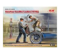 Maquette - ICM - American Gasoline Loaders (1910s) - Échelle 1/24 - 2 figurines - 19 pièces