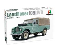 Maquette Italeri 1/24 Land Rover 109 Lwb, Reproduction Fidèle Du 4x4 Britannique