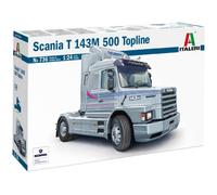 Italeri - Maquette Camion Scania T 143m 500 Topline Italeri736 1:24 Maqiuette Char Promo - Ref : 15287-Italeri Multicolore