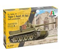 Maquette Italeri Tiger I Early 1/35, Char Lourd Wwii, Canon 88mm, Chenilles Au C