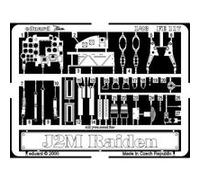 MAQUETTE J 2 M RAIDEN HASEGAWA 1/48 EDUARD FE117 G