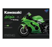 Maquette Kawasaki Ninja Zx-10rr Meng 1/9 Pré-peinte, Montage Sans Colle Ni Peint