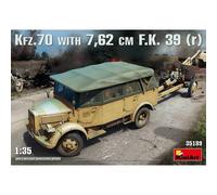 Maquette Kfz.70 & 7,62 Cm F.k. 39 ( R ) |miniart|35189| 1:35ème Maquette Char Pr