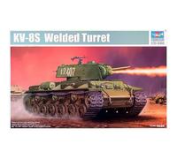 Maquette Kv-8s Trumpeter 1/35, Char Soviétique Lance-flammes Wwii Avec Chenilles