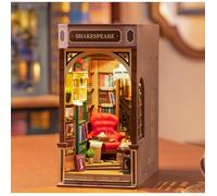 Maquette Librairie ROWOOD Book Nook - Maison Miniature DIY 3D pour Amoureux des Livres