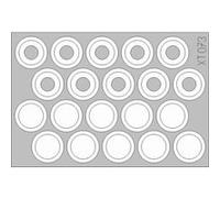 MAQUETTE M 113 WHEEL MASK ACADEMY 1/35 EDUARD XT073 G