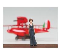 Maquette Porco Rosso Savoia S.21F Version 2 + Figurine Gina 1/48 Model Kit