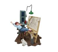 MAQUETTE MAISON GHIBLI PORCO ROSSO SLEEPLESS FIO 1 48 TO PAINT MODEL KIT