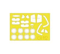 MAQUETTE ME 163B KOMET ACADEMY 1/72 EDUARD CX112 G