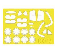 MAQUETTE ME 163B KOMET ACADEMY 1/72 EDUARD CX112 G