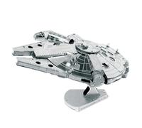 Maquette Métal 3D - Star Wars - Faucon Millenium - Licence officielle - Assemblage sans colle