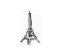Maquette Métal 3D - Tour Eiffel - Gris - 1 pièce - À partir de 14 ans - Mixte