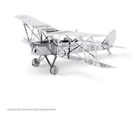 Maquette métal - Avion Tiger Moth De Havilland - Métal Earth G